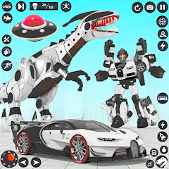 Dino Robot Car Transform Games MOD APK